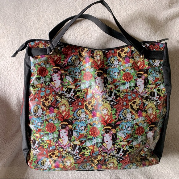 Ed Hardy Large Tote Bag - Picture 1 of 4